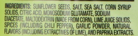 Spitz, Sunflower Seeds, Chili Lime Flavored, Big Bag, 6oz Bag (Pack of 4)