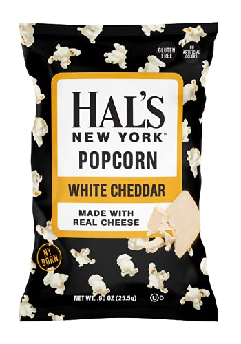 Hal's New York Popcorn, Gluten Free, 0.75oz and 0.90oz (Popcorn Variety Pack, Pack of 24)