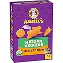 Annie's Organic Cheesy Cheddar Crackers with Hidden Veggies, 7.5 oz