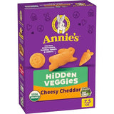 Annie's Organic Cheesy Cheddar Crackers with Hidden Veggies, 7.5 oz