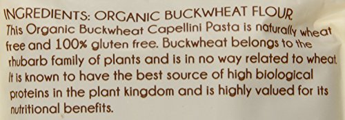 Bgreen Organic Buckwheat Angel Hair Pasta, 8.8 Ounce (Pack of 12)