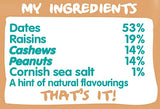 Nakd Bars, Salted Caramel Raw Fruit and Nuts, Gluten Free, Vegan 18 Count