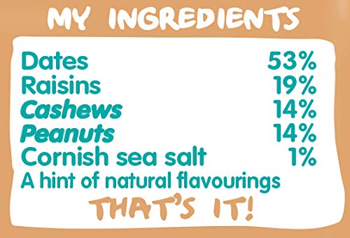 Nakd Bars, Salted Caramel Raw Fruit and Nuts, Gluten Free, Vegan 18 Count