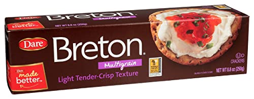 Breton/Dare, Cracker, Multigrn, Pack of 12, Size - 8.8 OZ, Quantity - 1 Case12