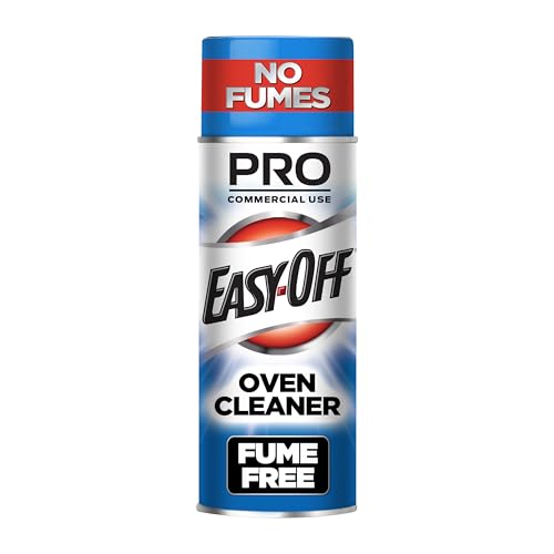 Easy-Off Fume Free PRO size Oven Cleaner Foam, Removes Grease & Burned-On Food, For Ovens, Air Fryers & More 24oz