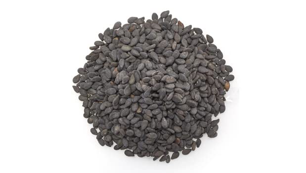 Yupik Raw Black Sesame Seeds, 2.2 lb (35.2 oz), Gluten-Free, Kosher, Vegan, Natural Black Seeds, Unroasted, Unsalted, Plant-Based Protein, Source