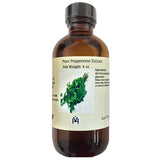 Peppermint Oil Extract - Beverages - Fillings - Frosting - Water Soluble - Non-GMO - Gluten Free - Kosher - Vegan - 16 ounces