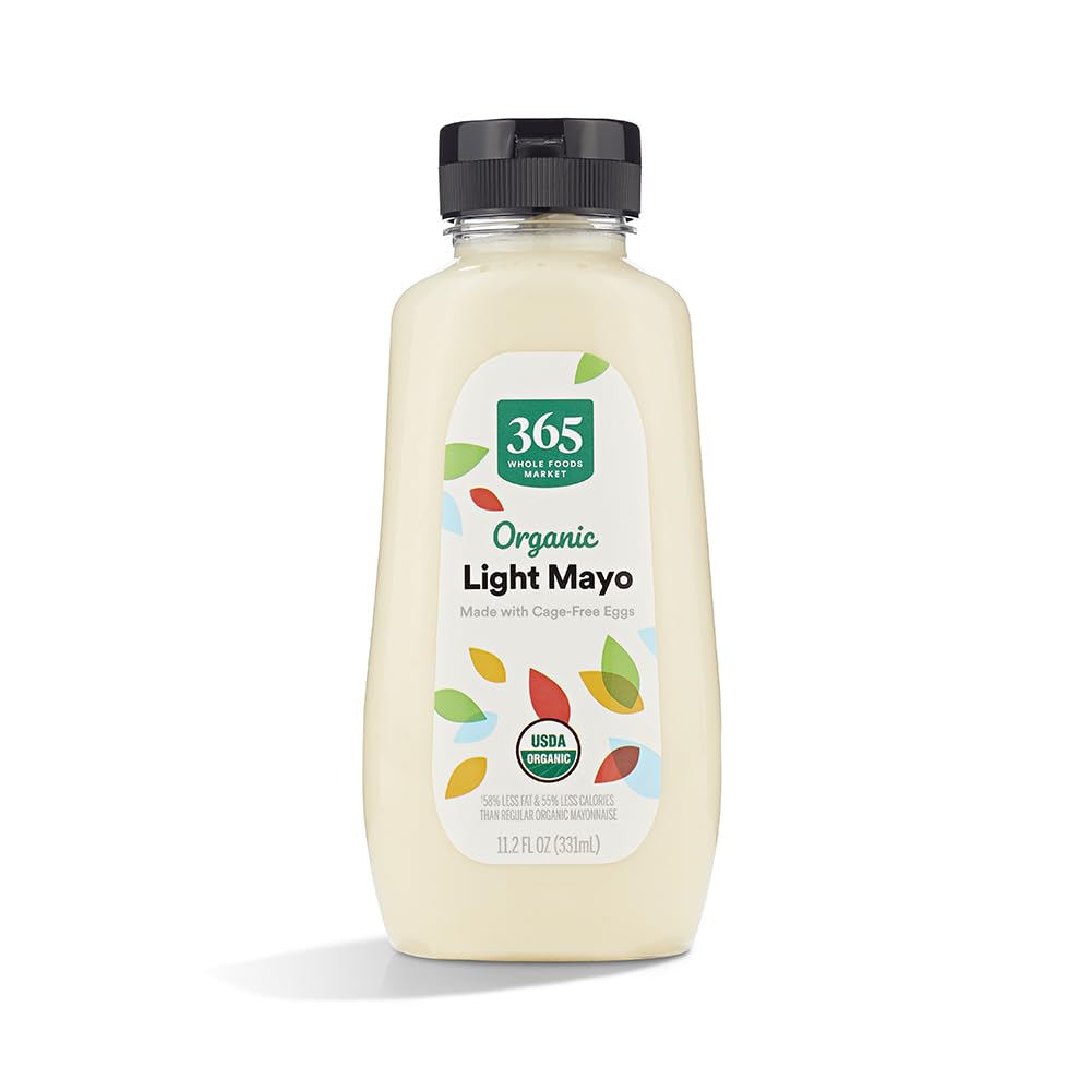365 by Whole Foods Market, Organic Light Mayo (Squeezable Bottle), 11.2 oz
