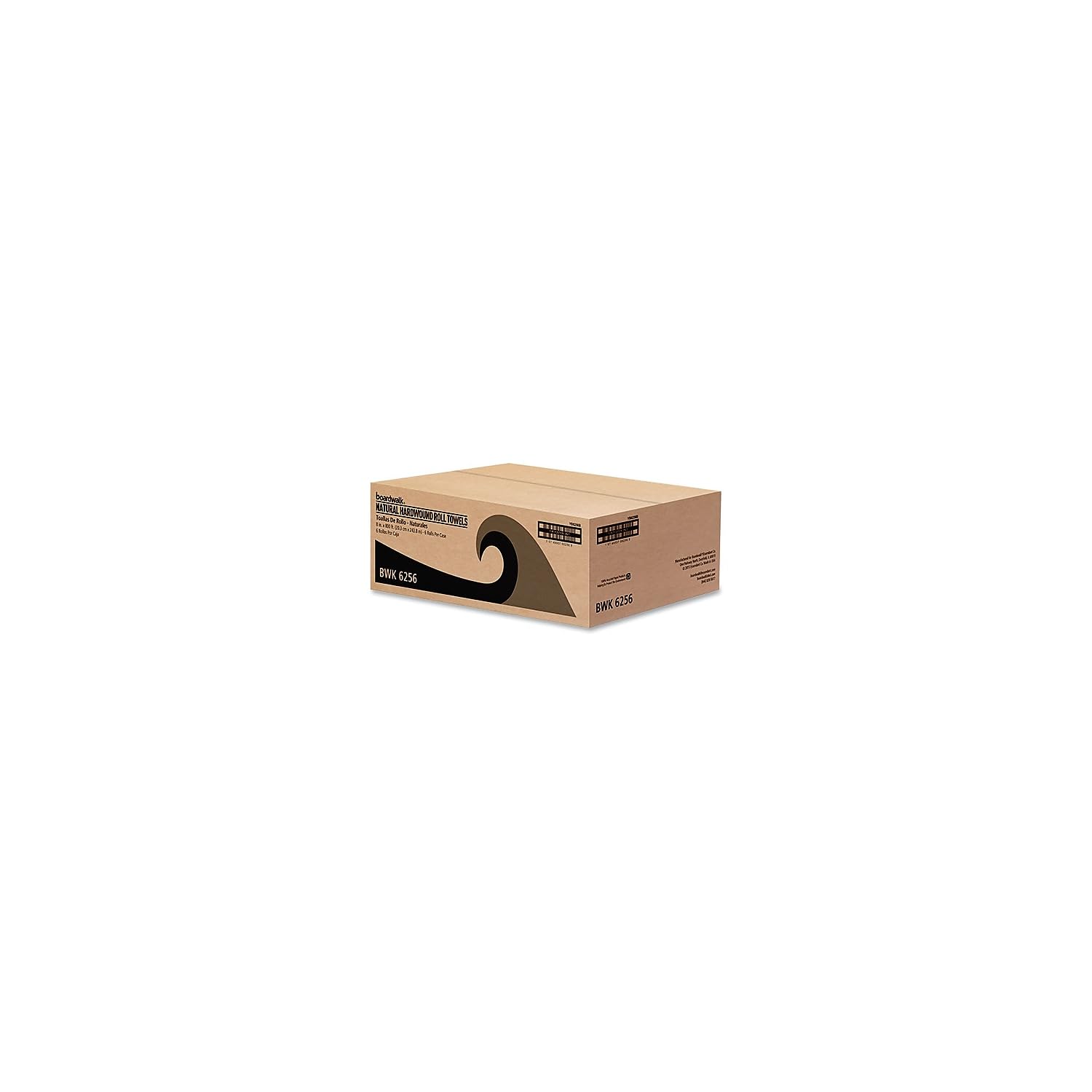Boardwalk BWK6256-6256 Natural Hardwound Roll Paper Towels, 8" x 800'