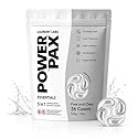PowerPax Laundry Detergent Pods, 36 Count 5-in-1 Laundry Pods with Enzyme Stain Remover, Odor Control, Fabric Softener & Color Care, Washer Pods