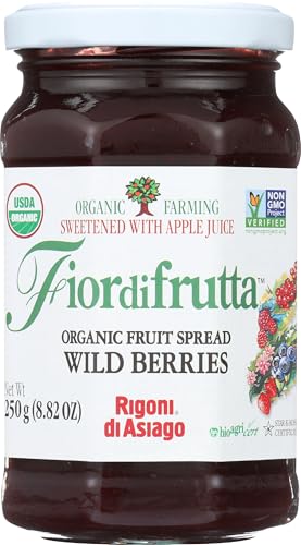 Fior Di Frutta, Fruit Spread Wild Berry Organic, 8.82 Ounce