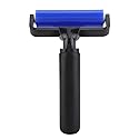 Dust Removal Silicone Roller Anti-static Roller Brush Four Sizes Manual Cleaner Tool for Dust Pet Hair Clothes Carpet Furniture(4in)