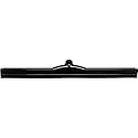 SPARTA 4156803 Plastic Double Foam Squeegee, Commercial Squeegee With Durable Contruction For Cleaning, Commercial, Residential, 24 Inches, Black