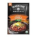 Watkins Organic Gourmet Seasoning Mix, Mild Chili, 1.25 Oz. Pouch, 1 Count