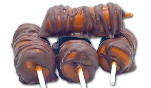 US Sweets Caramel Marshmallow Chocolate Pack - Decadent Caramel Dipped Marshmallows Covered with Milk Chocolate Drizzle | Delicious Gift | Handmade in