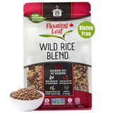Floating Leaf Wild Rice Blend - 14 ounces, 1 count - Wild Rice Blend With Riceberry, Red Rice And Brown Rices - Gluten Free - Non GMO - All Natural - Vegan - Plant Based