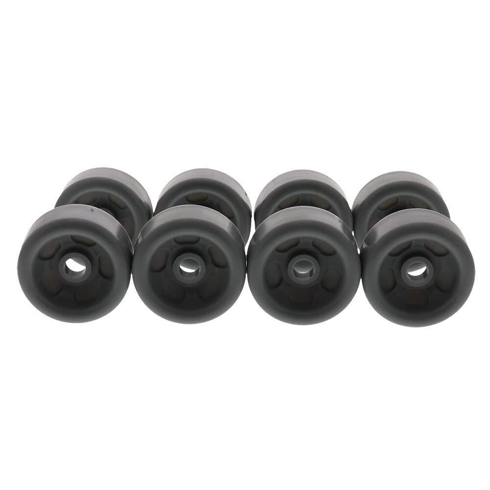 JJKSKV Universal Dishwasher Lower Rack Roller Kit - Replacement Part WD35X21041, Compatible with GE Hotpoint RCA Dishwasher Models