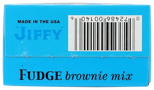 Fudge Brownie Mix - Delicious Brownie Mix, 8 oz,(Jiffy)