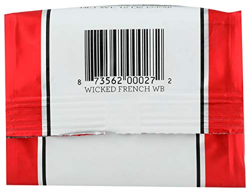 Wicked Joe Coffee French Whole Bean, 12 oz, red