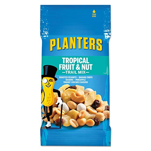 Kraft 00260 Trail Mix, Tropical Fruit and Nut, 2 Oz., 72/Ct, Multi