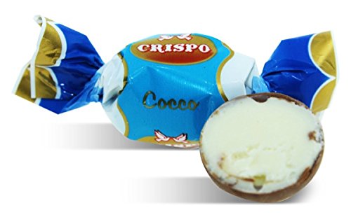 Crispo, Crid-or Milk Chocolate Pralines Filled w/coconut Cream (2.200 Lbs)