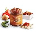 Harry & David Smoky Pepper & Onion Relish, Plant Based Condiment, Food Topping Hamburger & Hot Dog Relish, Sandwich Spread Topping, Charcuterie Board