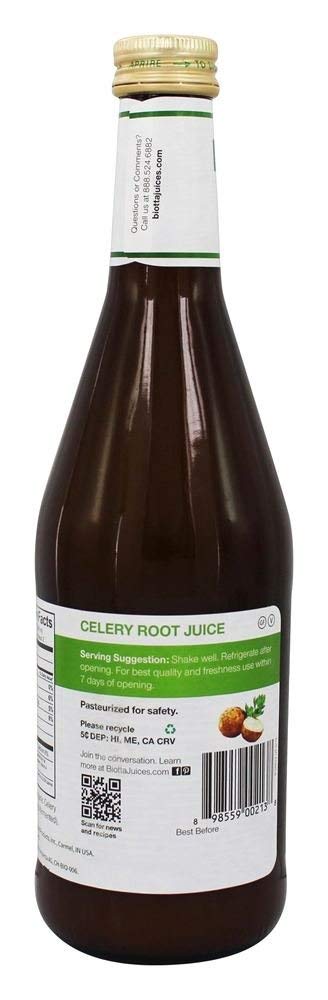 Biotta Juice Celery Root Org, 16.90 fl. oz.