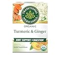 Traditional Medicinals Organic, Turmeric Tea with Ginger & Meadowsweet - Supports Normal Response to Inflammation - Kosher, Non-GMO, Caffeine-Free