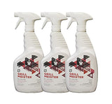Jani-Source GrillMeister Degreaser & Cleaner for Oven, Grills, Fryers, & Barbeque, 1 Quart (3-Pack)
