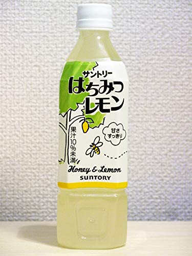 Suntory Honey and Lemon Drink 470ml PET bottle (Pack of 6) - MADE IN JAPAN
