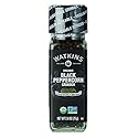 Watkins Organic Black Peppercorn Grinder, 2.6 Ounce