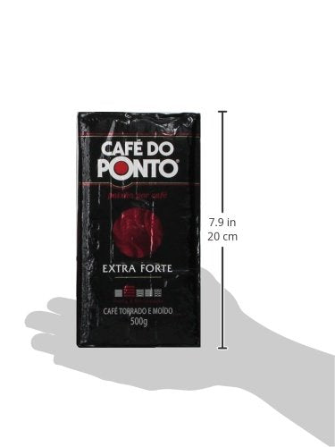 Caf Do Ponto Coffee, Extra Forte, 17.6-Ounce Packages (Pack of 4)