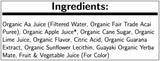 Sambazon Organic Acai Berry Plus Yerba Mate Plus Guarana Energy Superfood Juice Blend, 32 Fluid Ounce -- 6 per case.