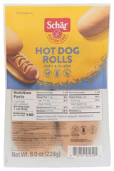 Schar Hot Dog Rolls, 8 OZ