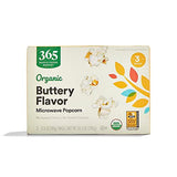 365 by Whole Foods Market, Organic Microwave Popcorn, 10.5 Ounce
