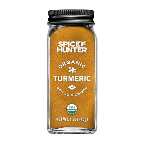The Spice Hunter Turmeric, Ground, Organic, 1.6-Ounce Jar