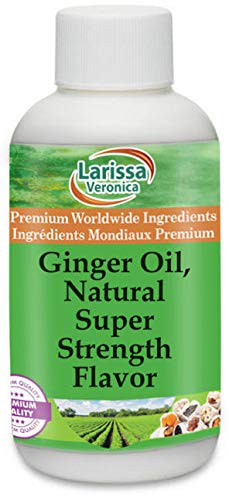 Ginger Oil, Natural Super Strength Flavor (1 oz, ZIN: 528533) - 2 Pack