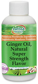 Ginger Oil, Natural Super Strength Flavor (1 oz, ZIN: 528533) - 2 Pack