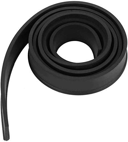 Premium Replacement Squeegee Rubber - Universal 15" 13.5" 20" 12" Flexible Silicone Blade for Window, Shower, Mirror & Car Glass, Streak-Free