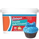 Bakerpan Premium Rolled Blue Fondant for Cake Decorating - 1 Pound, Vanilla Flavor