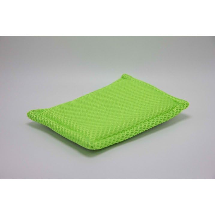 NoStench Reusable Sponges for Dishes, Odor Resistant Dishwashing Sponge, Non-Scratch Microfiber Mesh and Terry Cloth Sponges, Durable Dishwashing