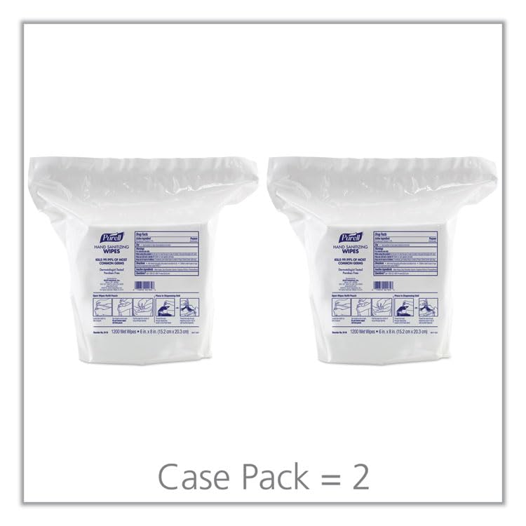 GO-JO INDUSTRIES - WIPES,REF,PURLL SANITIZG