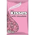 HERSHEY'S KISSES Milk Chocolate Candy Bulk Bag, 60 oz