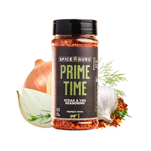 Spice Guru Prime Time BBQ Rub - Gifts for Men Who Cook, Gifts for Dad, Men Gifts, Dad Birthday Gift - Spices and Seasonings Sets - Steak Seasoning
