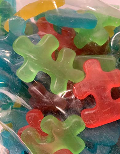 McCormicks Puzzle Piece Gummy Candies - 2.5kg/5.5 lb. Bag - Perfect for Puzzle Lovers! {Imported from Canada}