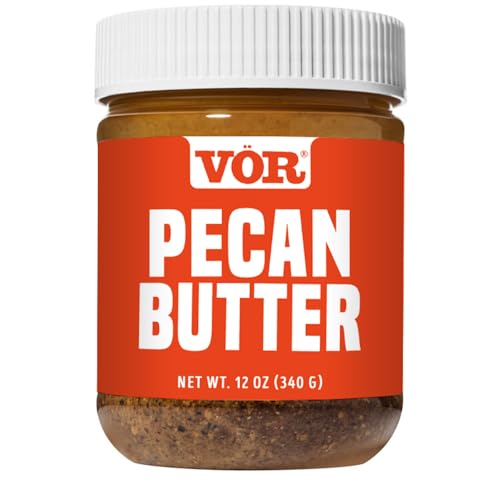 Vör Pecan Butter (12oz) | Single Ingredient | Vegan, Paleo and Keto-Friendly, Gluten-Free