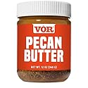 Vör Pecan Butter (12oz) | Single Ingredient | Vegan, Paleo and Keto-Friendly, Gluten-Free