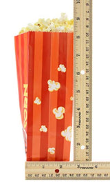 Snappy Popcorn Flat Bottom Theater Popcorn Bags, 46 oz, 100 Count