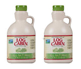 Log Cabin All Natural Table Syrup, 22 Oz (Pack of 2)