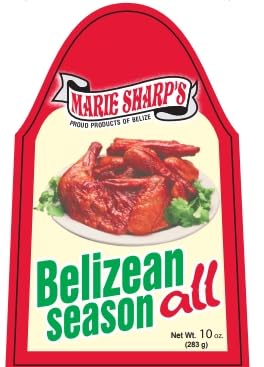 Marie Sharp’s Belizean Season-All, 10 oz | All-Purpose Caribbean Seasoning Blend | Bold, Savory Flavor with Herbs & Spices | Perfect for Grilling